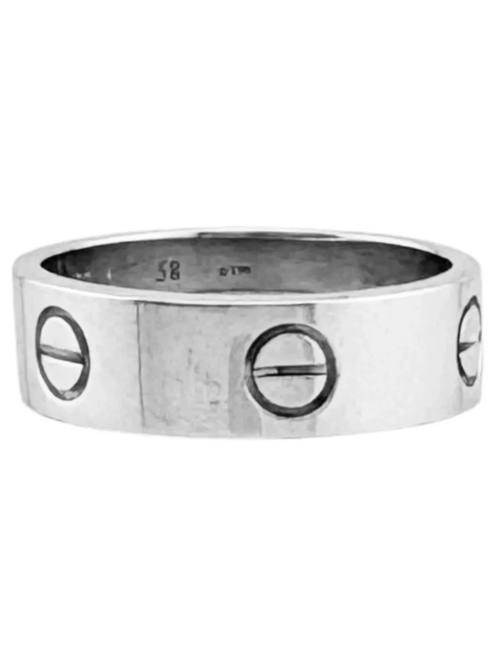 Cartier Love Ring 18k White Gold
